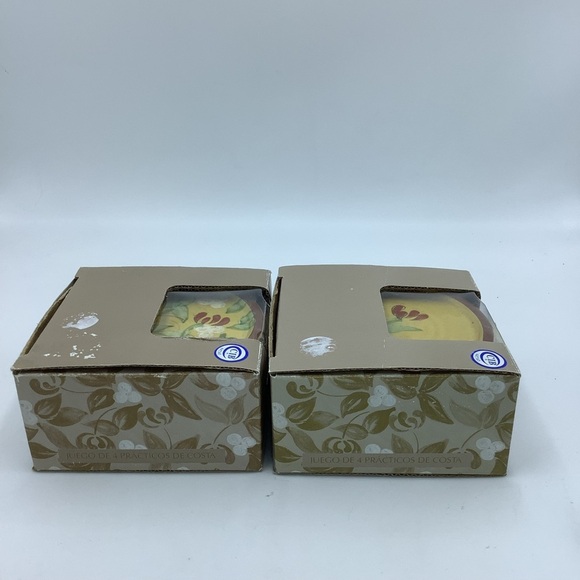 Eight Artland Margaux Ceramic Coasters - Picture 9 of 12